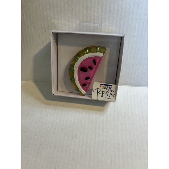 Demdaco Glass Fusion Pop Ins Watermelon Summertime Picnic Party - Picture 2 of 4